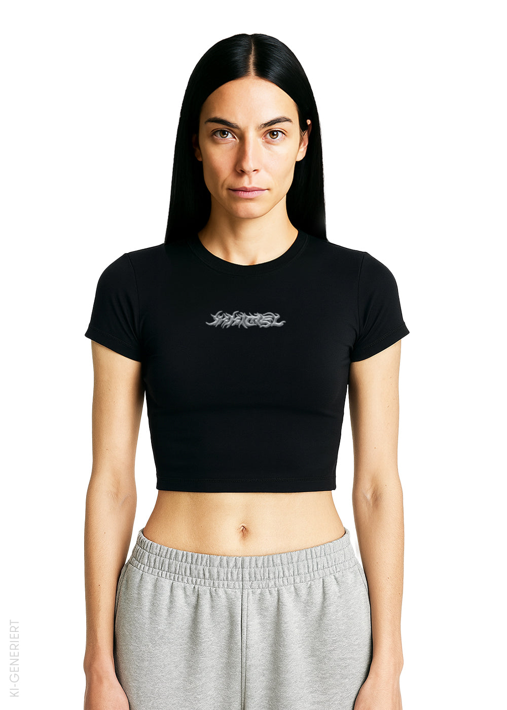 Ikkimel - IKKIMEL BABY BLACK - T-Shirt | Women-Image