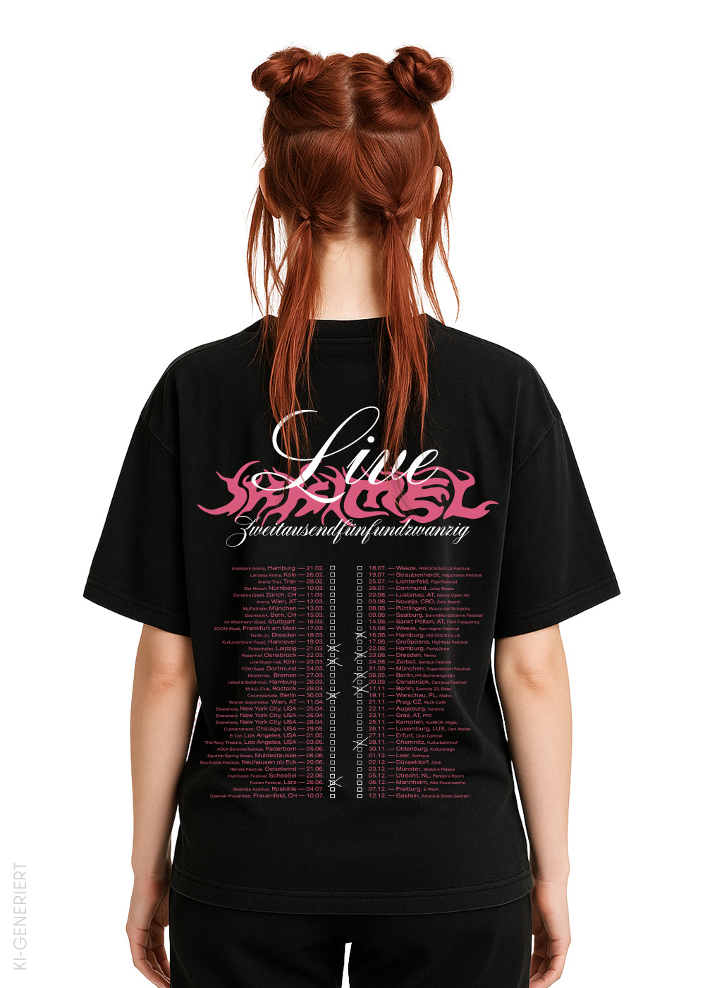 Ikkimel - KETA T-SHIRT 2025 LIVE - T-Shirt | Women-Image