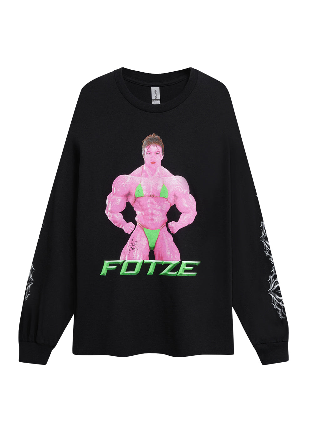 Ikkimel - FOTZE BLACK - Longsleeve | Women-Image
